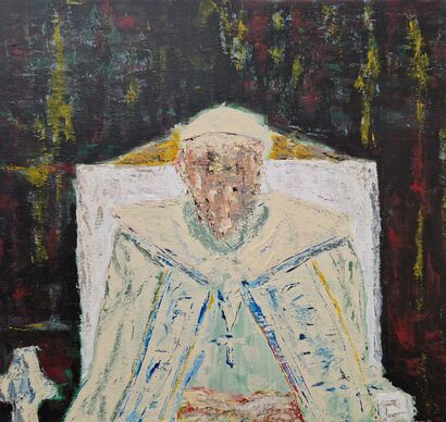 Post human Religion  - a Paint Artowrk by Michele  Prisciandaro